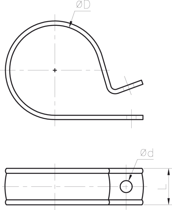 SES Sterling præformet kabelholder - Image 2