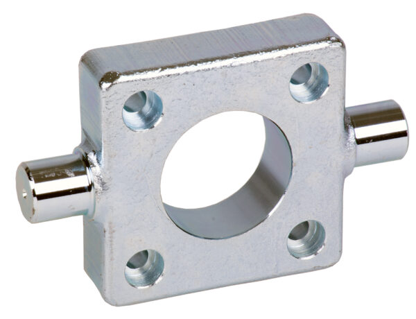 Tap fitting for flange mounting, profile/compact