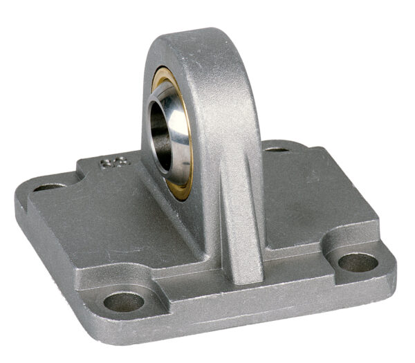 Drop bracket for rear end with spherical eye