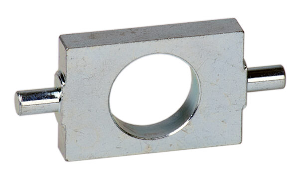 Flange mount tap fitting, round