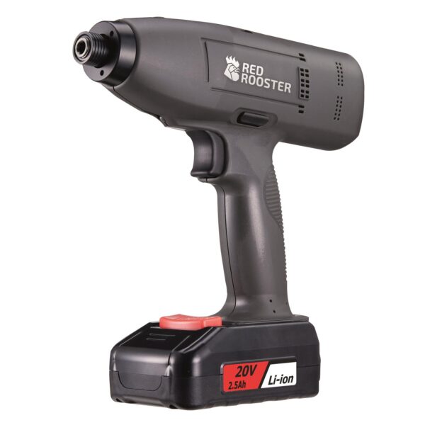 Red Rooster Industry 20V skruemaskine 1/4 Hex Shut-off, RRI-BS6H2